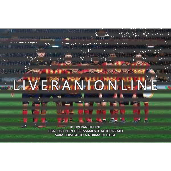 TVEM December 01, 2024 Lecce, Italy - US Lecce vs Juventus FC - Italian soccer serie A 2024/25 - Via Del Mare Stadium. In the pic: Formazione US Lecce team line up ©Emmanuele Mastrodonato - AGENZIA ALDO LIVERANI SAS