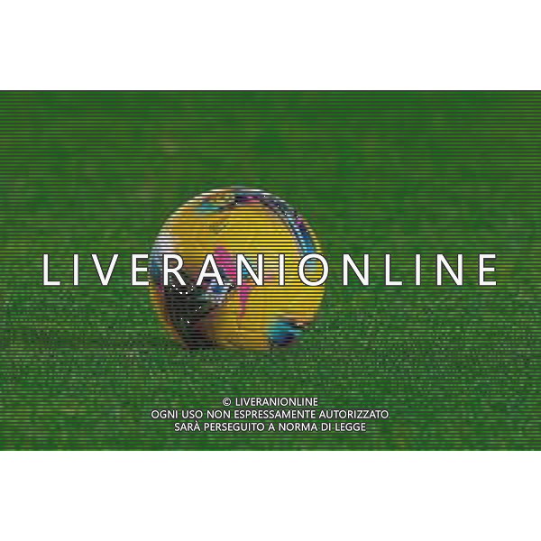 TVEM December 01, 2024 Lecce, Italy - US Lecce vs Juventus FC - Italian soccer serie A 2024/25 - Via Del Mare Stadium. In the pic: Pallone Ufficiale - Official Ball Serie A 2024 - 2025 ©Emmanuele Mastrodonato - AGENZIA ALDO LIVERANI SAS