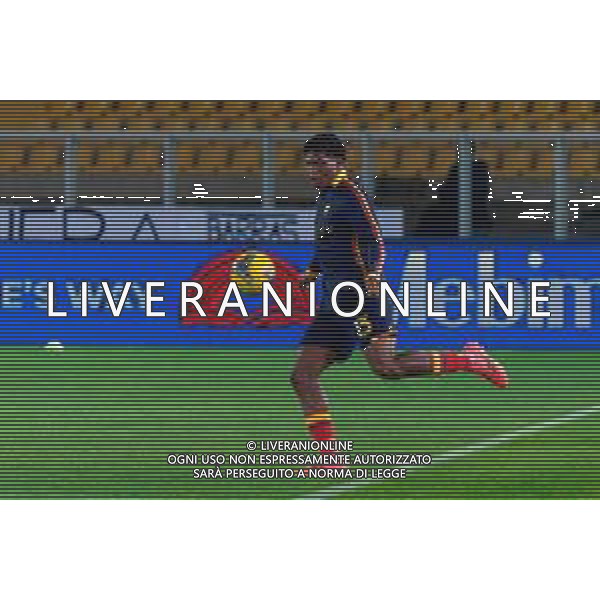 TVEM December 01, 2024 Lecce, Italy - US Lecce vs Juventus FC - Italian soccer serie A 2024/25 - Via Del Mare Stadium. In the pic: Patrick Dorgu of US Lecce ©Emmanuele Mastrodonato - AGENZIA ALDO LIVERANI SAS