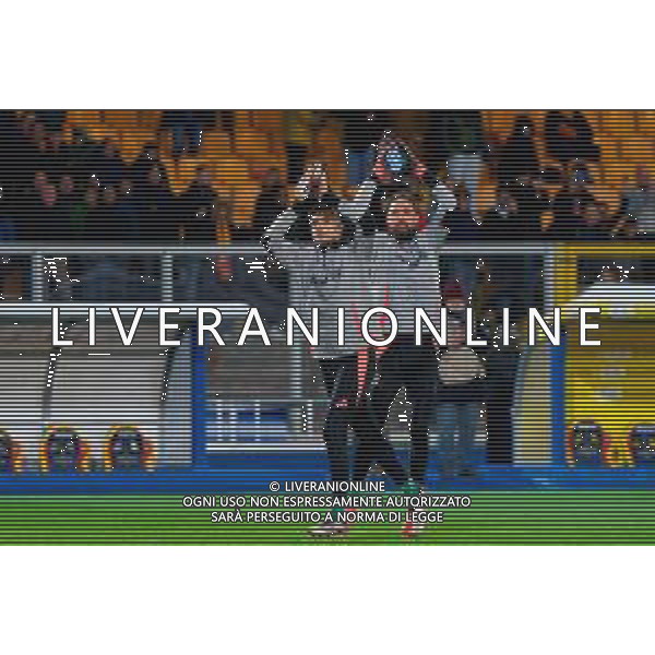 TVEM December 01, 2024 Lecce, Italy - US Lecce vs Juventus FC - Italian soccer serie A 2024/25 - Via Del Mare Stadium. In the pic: Mattia Perin of Juventus and Carlo Pinsoglio of Juventus ©Emmanuele Mastrodonato - AGENZIA ALDO LIVERANI SAS