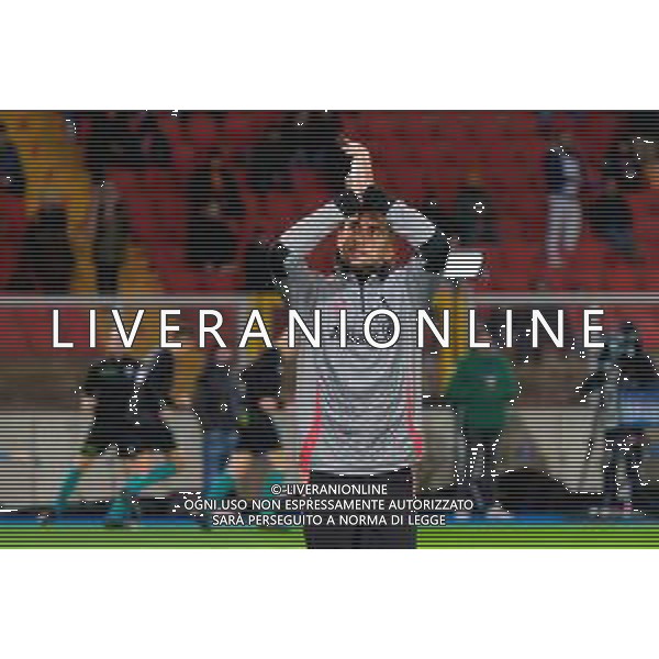 TVEM December 01, 2024 Lecce, Italy - US Lecce vs Juventus FC - Italian soccer serie A 2024/25 - Via Del Mare Stadium. In the pic: Mattia Perin of Juventus ©Emmanuele Mastrodonato - AGENZIA ALDO LIVERANI SAS
