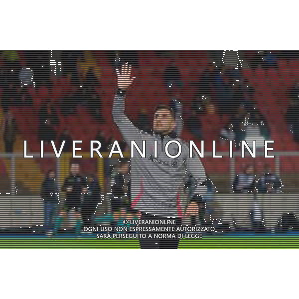 TVEM December 01, 2024 Lecce, Italy - US Lecce vs Juventus FC - Italian soccer serie A 2024/25 - Via Del Mare Stadium. In the pic: Mattia Perin of Juventus ©Emmanuele Mastrodonato - AGENZIA ALDO LIVERANI SAS