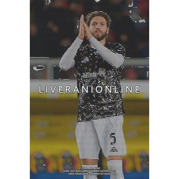 TVEM December 01, 2024 Lecce, Italy - US Lecce vs Juventus FC - Italian soccer serie A 2024/25 - Via Del Mare Stadium. In the pic: Manuel Locatelli of Juventus ©Emmanuele Mastrodonato - AGENZIA ALDO LIVERANI SAS
