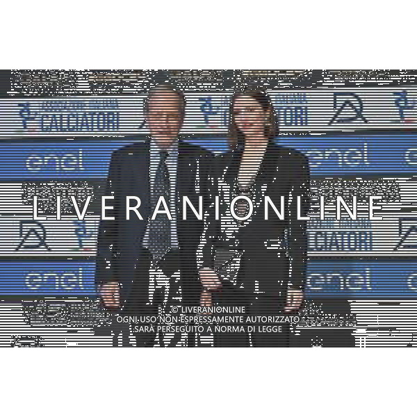 TVRG Gala Calcio 2024 nella foto Renzo Ulivieri con la figlia Valentina Ulivieri Milano 02-12-2024 Gran Gala del Calcio 2024, l\'appuntamento organizzato dall\'AIC Associazione Italiana Calciatori per premiare i protagonisti della stagione 2023-2024 foto Roberto Garavaglia/ag. Aldo Liverani sas