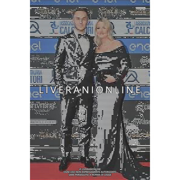 TVRG Gala Calcio 2024 nella foto Teun Koopmeiners (Juventus) e Rosa Schmidt Milano 02-12-2024 Gran Gala del Calcio 2024, l\'appuntamento organizzato dall\'AIC Associazione Italiana Calciatori per premiare i protagonisti della stagione 2023-2024 foto Roberto Garavaglia/ag. Aldo Liverani sas