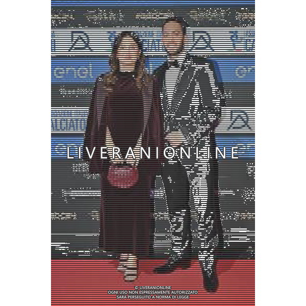 TVRG Gala Calcio 2024 nella foto Sinem Gundogdu e Hakan Calhanoglu (Inter) Milano 02-12-2024 Gran Gala del Calcio 2024, l\'appuntamento organizzato dall\'AIC Associazione Italiana Calciatori per premiare i protagonisti della stagione 2023-2024 foto Roberto Garavaglia/ag. Aldo Liverani sas