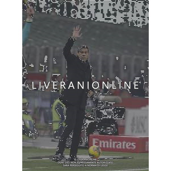 PAULO FONSECA -MILAN - SASSUOLO Coppa Italia Frecciarossa - ottavi di finale 03.12.2024 ©PAOLO GIAMPIETRI - AGENZIA ALDO LIVERANI SAS