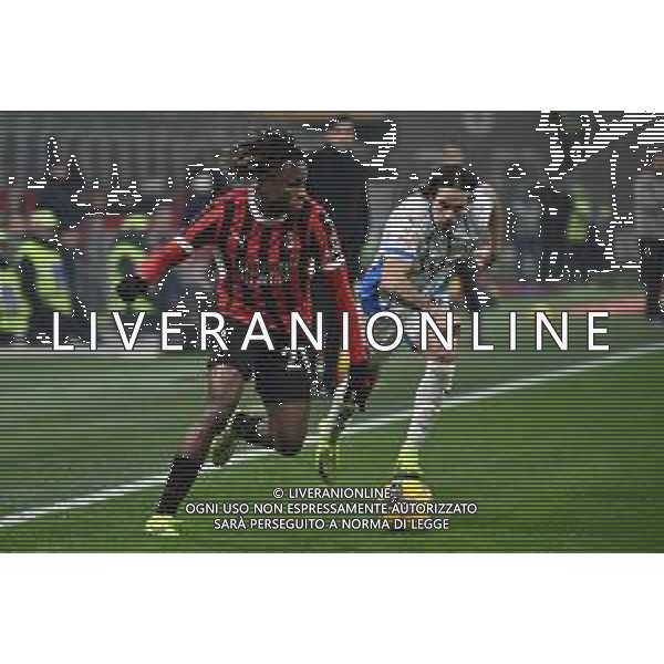 Milan vs Sassuolo nella foto Samuel Chukwueze (Milan) Milano 03-12-2024 Stadio Giuseppe Meazza - San Siro Coppa Italia Frecciarossa - ottavi di finale foto Roberto Garavaglia/Agenzia Aldo Liverani sas- AGENZIA ALDO LIVERANI SAS