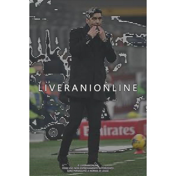Milan vs Sassuolo nella foto Paulo Fonseca allenatore Milan Milano 03-12-2024 Stadio Giuseppe Meazza - San Siro Coppa Italia Frecciarossa - ottavi di finale foto Roberto Garavaglia/Agenzia Aldo Liverani sas- AGENZIA ALDO LIVERANI SAS