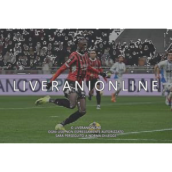 Milan vs Sassuolo nella foto Tammy Abraham (Milan) segna il gol del 6 a 1 Milano 03-12-2024 Stadio Giuseppe Meazza - San Siro Coppa Italia Frecciarossa - ottavi di finale foto Roberto Garavaglia/Agenzia Aldo Liverani sas- AGENZIA ALDO LIVERANI SAS
