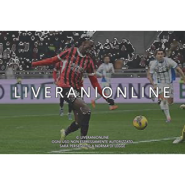Milan vs Sassuolo nella foto Tammy Abraham (Milan) segna il gol del 6 a 1 Milano 03-12-2024 Stadio Giuseppe Meazza - San Siro Coppa Italia Frecciarossa - ottavi di finale foto Roberto Garavaglia/Agenzia Aldo Liverani sas- AGENZIA ALDO LIVERANI SAS