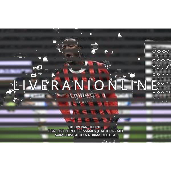 Milan vs Sassuolo nella foto Tammy Abraham (Milan) esultanza dopo il gol del 6 a 1 Milano 03-12-2024 Stadio Giuseppe Meazza - San Siro Coppa Italia Frecciarossa - ottavi di finale foto Roberto Garavaglia/Agenzia Aldo Liverani sas- AGENZIA ALDO LIVERANI SAS
