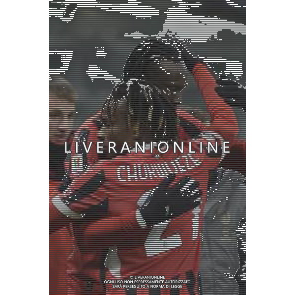 ESULTANZA DOPOGOL TAMMY ABRAHAM -MILAN - SASSUOLO Coppa Italia Frecciarossa - ottavi di finale 03.12.2024 ©PAOLO GIAMPIETRI - AGENZIA ALDO LIVERANI SAS