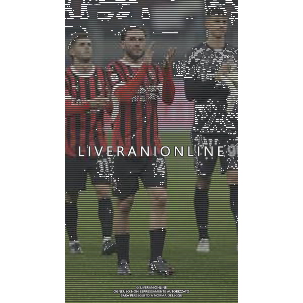 DAVIDE CALABRIA A FINE GARA -MILAN - SASSUOLO Coppa Italia Frecciarossa - ottavi di finale 03.12.2024 ©PAOLO GIAMPIETRI - AGENZIA ALDO LIVERANI SAS