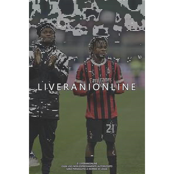 SAMUEL CHUKWUEZE E RAFAEL LEAO A FINE GARA -MILAN - SASSUOLO Coppa Italia Frecciarossa - ottavi di finale 03.12.2024 ©PAOLO GIAMPIETRI - AGENZIA ALDO LIVERANI SAS