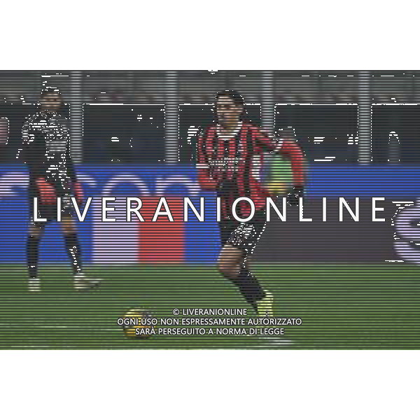 Milan vs Sassuolo nella foto Tijjani Reijnders (Milan) Milano 03-12-2024 Stadio Giuseppe Meazza - San Siro Coppa Italia Frecciarossa - ottavi di finale foto Roberto Garavaglia/Agenzia Aldo Liverani sas