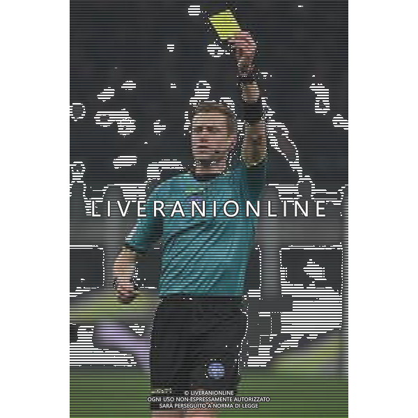 Milan vs Sassuolo nella foto l\'arbitro Kevin Bonacina di Bergamo Milano 03-12-2024 Stadio Giuseppe Meazza - San Siro Coppa Italia Frecciarossa - ottavi di finale foto Roberto Garavaglia/Agenzia Aldo Liverani sas