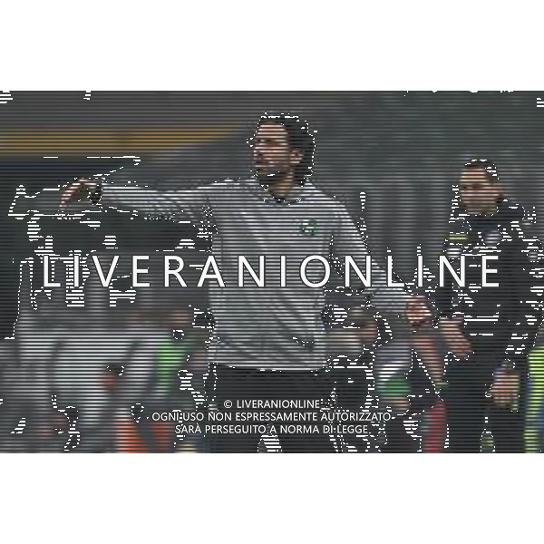 Milan vs Sassuolo nella foto Fabio Grosso allenatore Sassuolo Milano 03-12-2024 Stadio Giuseppe Meazza - San Siro Coppa Italia Frecciarossa - ottavi di finale foto Roberto Garavaglia/Agenzia Aldo Liverani sas