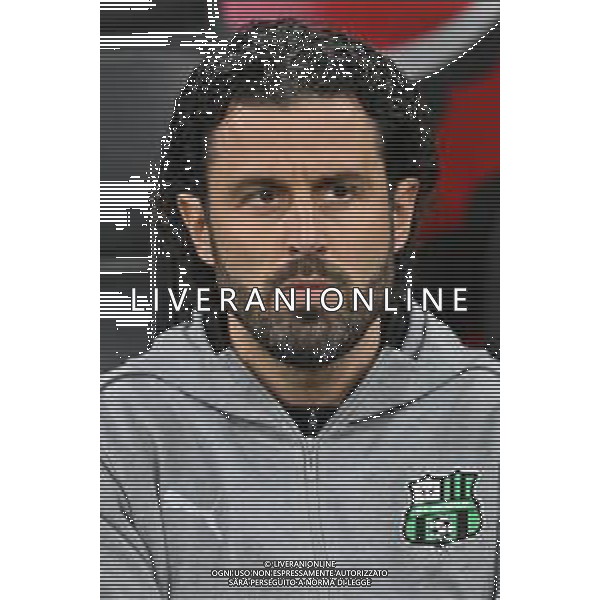 Milan vs Sassuolo nella foto Fabio Grosso allenatore Sassuolo Milano 03-12-2024 Stadio Giuseppe Meazza - San Siro Coppa Italia Frecciarossa - ottavi di finale foto Roberto Garavaglia/Agenzia Aldo Liverani sas
