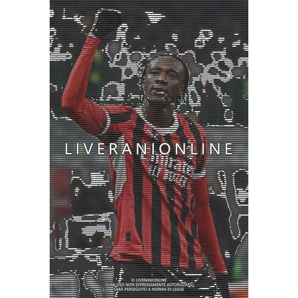 Milan vs Sassuolo nella foto Tammy Abraham (Milan) esultanza dopo il gol del 6 a 1 Milano 03-12-2024 Stadio Giuseppe Meazza - San Siro Coppa Italia Frecciarossa - ottavi di finale foto Roberto Garavaglia/Agenzia Aldo Liverani sas