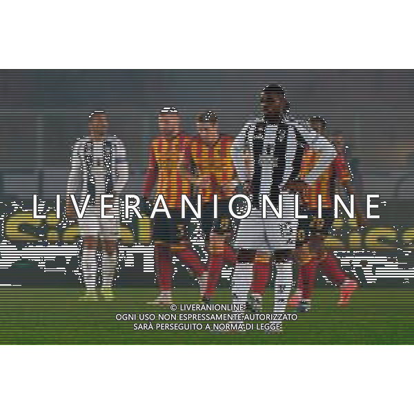 TVEM December 01, 2024 Lecce, Italy - US Lecce vs Juventus FC - Italian soccer serie A 2024/25 - Via Del Mare Stadium. In the pic: Pierre Kalulu of Juventus disappointment ©Emmanuele Matrodonato - AGENZIA ALDO LIVERANI SAS