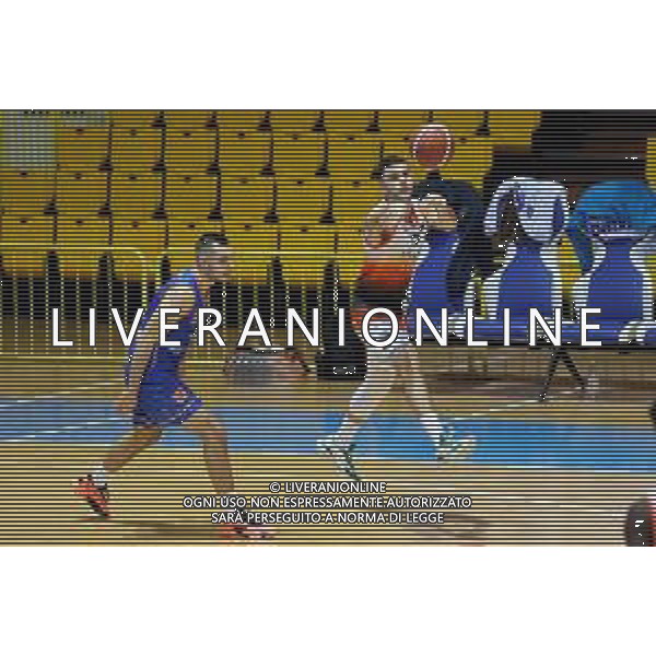 Reggio Calabria 02/12/2024 PalaCalafiore Campionato Serie B Interregionale Basket. Pallacanestro Viola Reggio Calabria vs Promobasket Marigliano. in foto: Ivanaj Viola RC foto pasquale gareffa-ag aldo liverani sas
