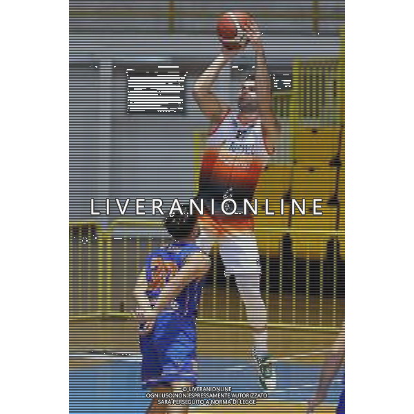 Reggio Calabria 02/12/2024 PalaCalafiore Campionato Serie B Interregionale Basket. Pallacanestro Viola Reggio Calabria vs Promobasket Marigliano. in foto: Ivanaj Viola RC foto pasquale gareffa-ag aldo liverani sas