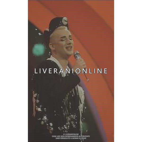 DIAP-RETROSPETTIVA BOY GEORGE CANTANTE NELLA FOTO BOY GEORGE AL FESTIVAL DI SAINT VINCENT NELL\'ANNO 1985 AG ALDO LIVERANI SAS