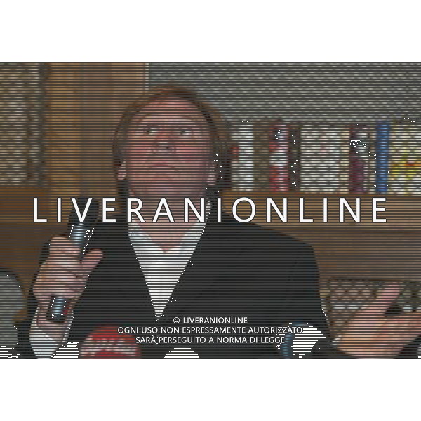 MILANO UNIVERSITA\' CATTOLICA 21/1/2006 GERARD DEPARDIEU LEGGE LE CONFESSIONI DI SANT\' AGOSTINO FOTO ROMANO/AG ALDO LIVERANI