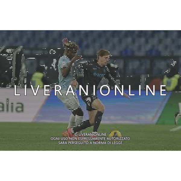 Lazio vs Napoli Coppa italia Frecciarossa - Ottavi di finale - Stadio Olimpico - Roma 05-12-2024 nella foto Dele Bashiru e Zerbin ©Federico Gaetano - AGENZIA ALDO LIVERANI SAS