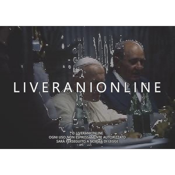 DIAP-PAPA GIOVANNI PAOLO II KAROL WOYTILA A FANO NELL\'ANNO 1984 NELLA FOTO PAPA GIOVANNI PAOLO II KAROL WOYTILA A FANO NELL\'ANNO 1984 AG ALDO LIVERANI SAS