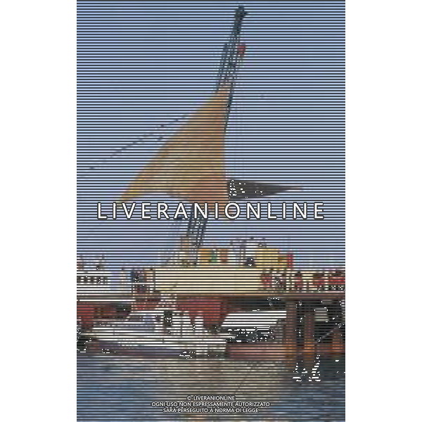 DIAP-PAPA GIOVANNI PAOLO II KAROL WOYTILA A FANO NELL\'ANNO 1984 NELLA FOTO PAPA GIOVANNI PAOLO II KAROL WOYTILA A FANO NELL\'ANNO 1984 AG ALDO LIVERANI SAS