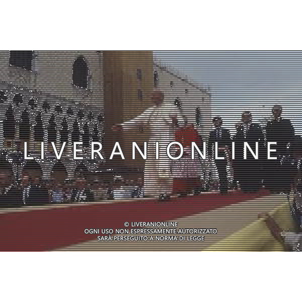 DIAP-15-17-06 1985 VENEZIA VISITA PASTORALE DEL PAPA GIOVANNI PAOLO II Karol Józef Wojtyła NELLA FOTO GIOVANNI PAOLO II Karol Józef Wojtyła A VENEZIA AG ALDO LIVERANI SAS