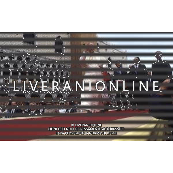DIAP-15-17-06 1985 VENEZIA VISITA PASTORALE DEL PAPA GIOVANNI PAOLO II Karol Józef Wojtyła NELLA FOTO GIOVANNI PAOLO II Karol Józef Wojtyła A VENEZIA AG ALDO LIVERANI SAS
