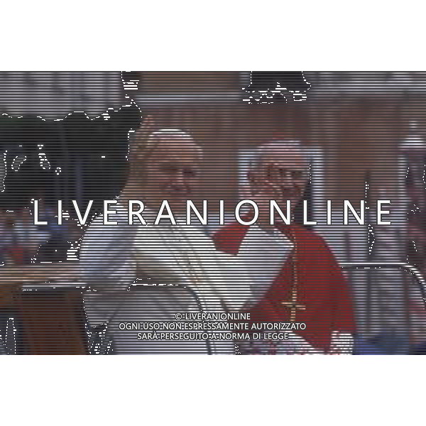 DIAP-15-17-06 1985 VENEZIA VISITA PASTORALE DEL PAPA GIOVANNI PAOLO II Karol Józef Wojtyła NELLA FOTO GIOVANNI PAOLO II Karol Józef Wojtyła A VENEZIA AG ALDO LIVERANI SAS