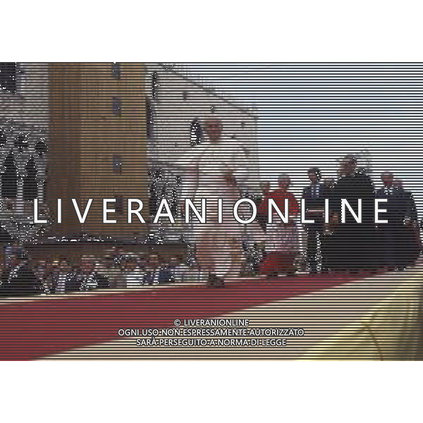 DIAP-15-17-06 1985 VENEZIA VISITA PASTORALE DEL PAPA GIOVANNI PAOLO II Karol Józef Wojtyła NELLA FOTO GIOVANNI PAOLO II Karol Józef Wojtyła A VENEZIA AG ALDO LIVERANI SAS