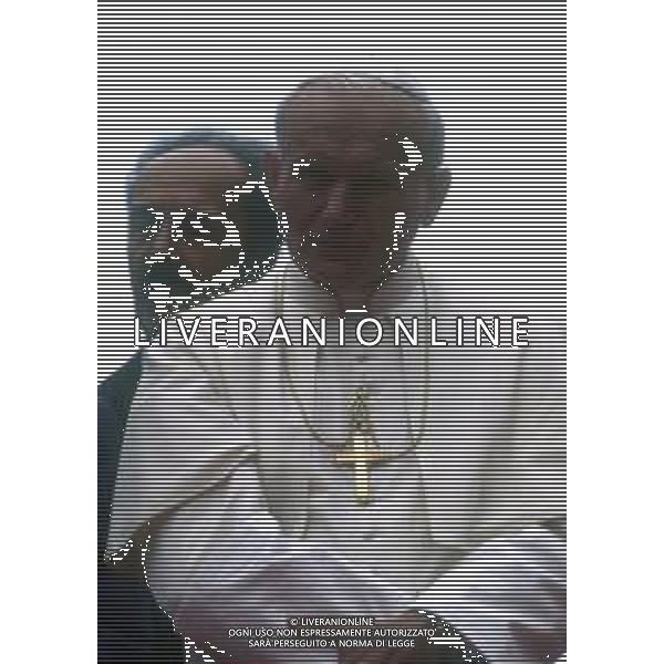 DIAP-15-17-06 1985 VENEZIA VISITA PASTORALE DEL PAPA GIOVANNI PAOLO II Karol Józef Wojtyła NELLA FOTO GIOVANNI PAOLO II Karol Józef Wojtyła A VENEZIA AG ALDO LIVERANI SAS