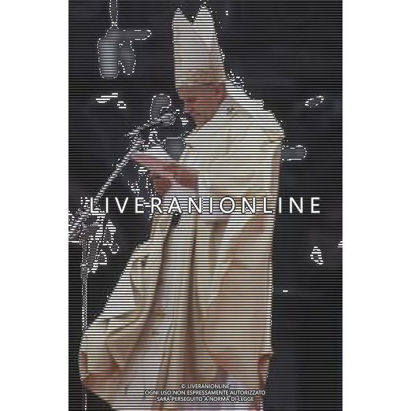 DIAP-15-17-06 1985 VENEZIA VISITA PASTRALE DEL PAPA GIOVANNI PAOLO II Karol Józef Wojtyła NELLA FOTO GIOVANNI PAOLO II Karol Józef Wojtyła A VENEZIA AG ALDO LIVERANI SAS
