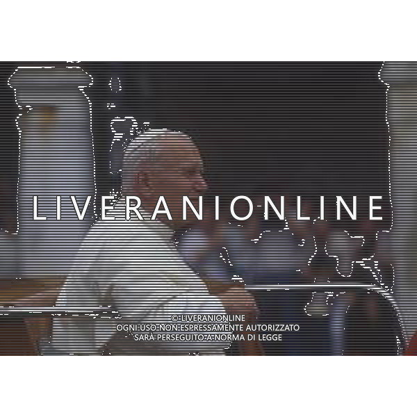 DIAP-15-17-06 1985 VENEZIA VISITA PASTORALE DEL PAPA GIOVANNI PAOLO II Karol Józef Wojtyła NELLA FOTO GIOVANNI PAOLO II Karol Józef Wojtyła A VENEZIA AG ALDO LIVERANI SAS