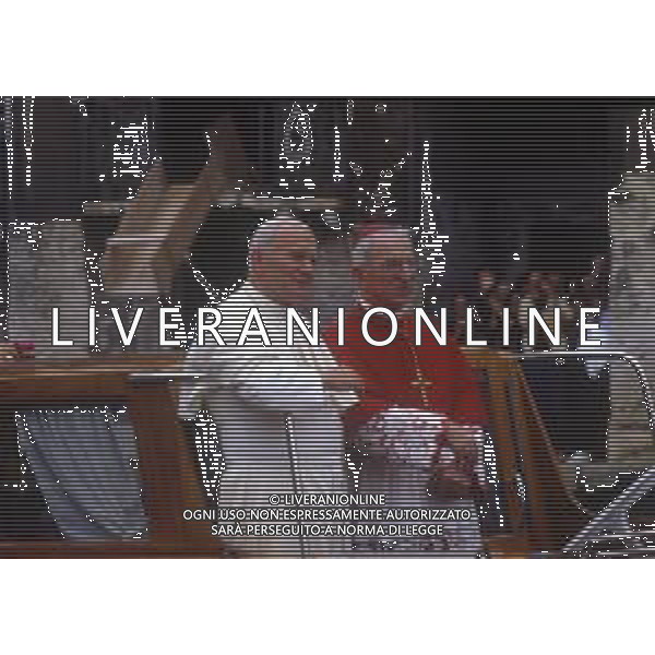 DIAP-15-17-06 1985 VENEZIA VISITA PASTORALE DEL PAPA GIOVANNI PAOLO II Karol Józef Wojtyła NELLA FOTO GIOVANNI PAOLO II Karol Józef Wojtyła A VENEZIA AG ALDO LIVERANI SAS