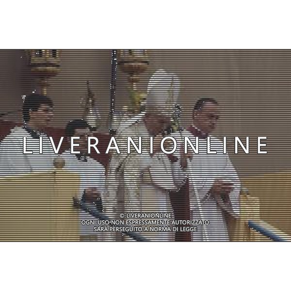 DIAP-15-17-06 1985 VENEZIA VISITA PASTORALE DEL PAPA GIOVANNI PAOLO II Karol Józef Wojtyła NELLA FOTO GIOVANNI PAOLO II Karol Józef Wojtyła A VENEZIA AG ALDO LIVERANI SAS