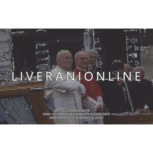 DIAP-15-17-06 1985 VENEZIA VISITA PASTORALE DEL PAPA GIOVANNI PAOLO II Karol Józef Wojtyła NELLA FOTO GIOVANNI PAOLO II Karol Józef Wojtyła A VENEZIA AG ALDO LIVERANI SAS