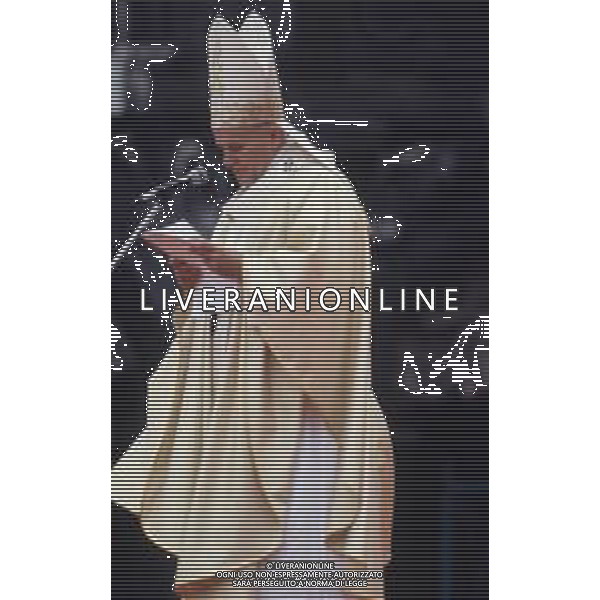 DIAP-15-17-06 1985 VENEZIA VISITA PASTORALE DEL PAPA GIOVANNI PAOLO II Karol Józef Wojtyła NELLA FOTO GIOVANNI PAOLO II Karol Józef Wojtyła A VENEZIA AG ALDO LIVERANI SAS