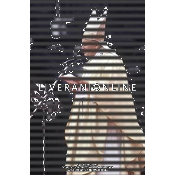 DIAP-15-17-06 1985 VENEZIA VISITA PASTORALE DEL PAPA GIOVANNI PAOLO II Karol Józef Wojtyła NELLA FOTO GIOVANNI PAOLO II Karol Józef Wojtyła A VENEZIA AG ALDO LIVERANI SAS