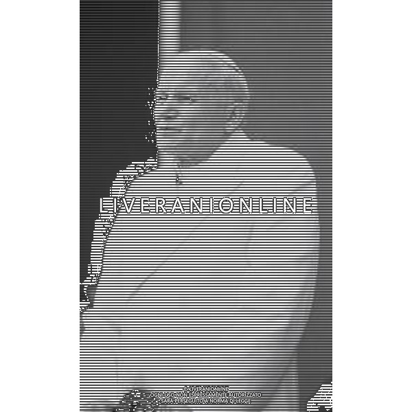 NEG-15-17-06 1985 VENEZIA VISITA PASTORALE DEL PAPA GIOVANNI PAOLO II Karol Józef Wojtyła NELLA FOTO GIOVANNI PAOLO II KAROL JOZEF WOJTYLA A VENEZIA AG ALDO LIVERANI SAS  