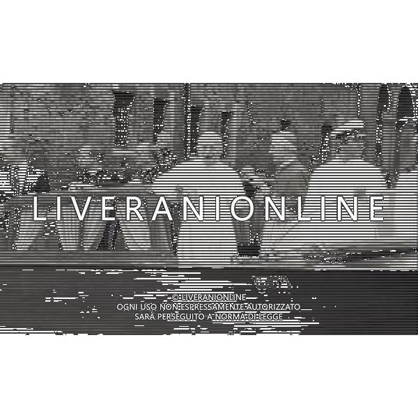 NEG-15-17-06 1985 VENEZIA VISITA PASTORALE DEL PAPA GIOVANNI PAOLO II Karol Józef Wojtyła NELLA FOTO GIOVANNI PAOLO II KAROL JOZEF WOJTYLA A VENEZIA AG ALDO LIVERANI SAS   