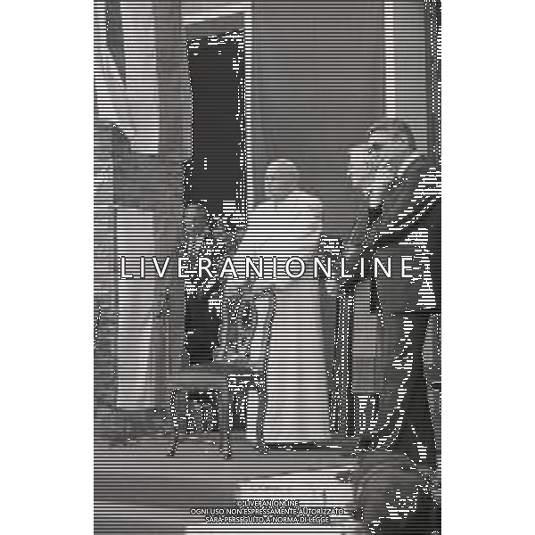 NEG-15-17-06 1985 VENEZIA VISITA PASTORALE DEL PAPA GIOVANNI PAOLO II Karol Józef Wojtyła NELLA FOTO GIOVANNI PAOLO II KAROL JOZEF WOJTYLA A VENEZIA AG ALDO LIVERANI SAS 