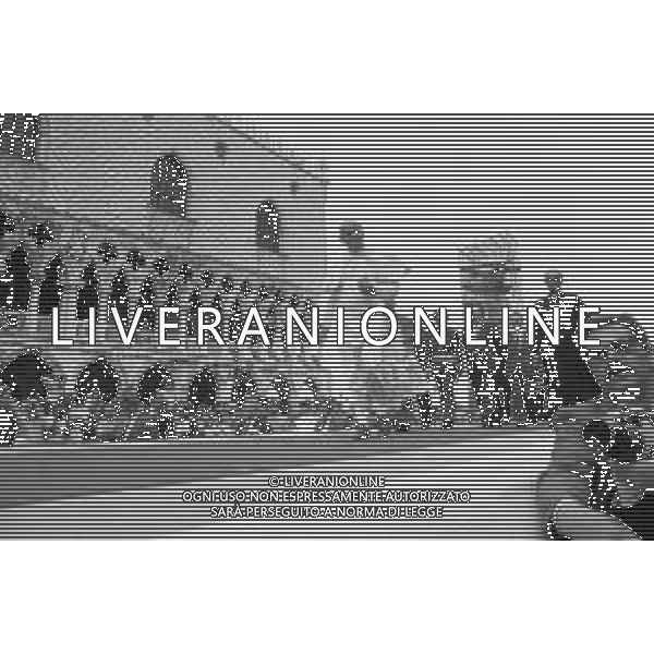 NEG-15-17-06 1985 VENEZIA VISITA PASTORALE DEL PAPA GIOVANNI PAOLO II Karol Józef Wojtyła NELLA FOTO GIOVANNI PAOLO II KAROL JOZEF WOJTYLA A VENEZIA AG ALDO LIVERANI SAS