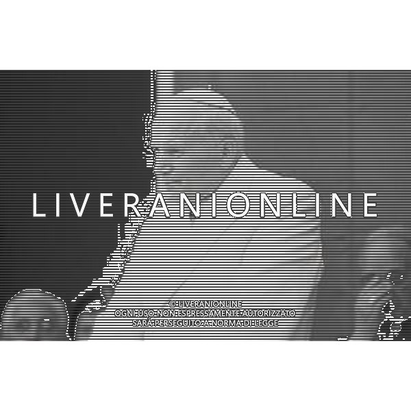 NEG-15-17-06 1985 VENEZIA VISITA PASTORALE DEL PAPA GIOVANNI PAOLO II Karol Józef Wojtyła NELLA FOTO GIOVANNI PAOLO II KAROL JOZEF WOJTYLA A VENEZIA AG ALDO LIVERANI SAS