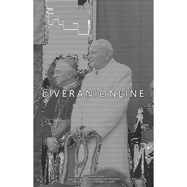 NEG-15-17-06 1985 VENEZIA VISITA PASTORALE DEL PAPA GIOVANNI PAOLO II Karol Józef Wojtyła NELLA FOTO GIOVANNI PAOLO II KAROL JOZEF WOJTYLA A VENEZIA AG ALDO LIVERANI SAS